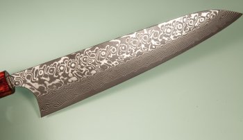 Yoshimi Kato SG2 Damascus Wa-Gyuto 245mm