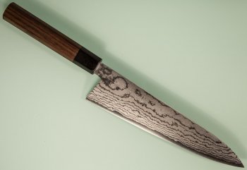 Tanaka Shigeki VG-10 Damascus Wa-Gyuto 215mm