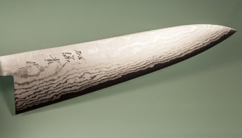 Tanaka Shigeki VG-10 Damascus Wa-Gyuto 215mm