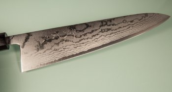 Tanaka Shigeki VG-10 Damascus Wa-Gyuto 240mm