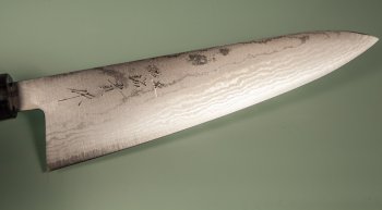 Tanaka Shigeki VG-10 Damascus Wa-Gyuto 215mm Deluxe