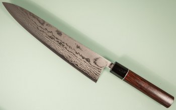 Tanaka Shigeki VG-10 Damascus Wa-Gyuto 240mm Deluxe