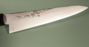 Tanaka Shigeki VG-10 Damascus Wa-Petty 155mm Deluxe