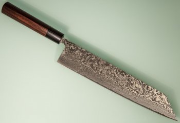 Shiro Kamo Pulverstahl Kiritsuke 270mm