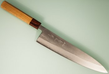 Tanaka Shigeki VG-10 Nashiji Wa-Gyuto 245mm Keyaki