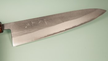 Tanaka Shigeki VG-10 Nashiji Wa-Gyuto 245mm Keyaki