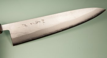 Tanaka Shigeki VG-10 Nashiji Wa-Gyuto 245mm Keyaki