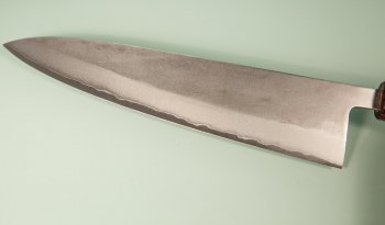 Tanaka Shigeki VG-10 Nashiji Wa-Gyuto 245mm Keyaki