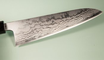 Tanaka Shigeki Aogami 2 Damascus Wa-Gyuto 185mm