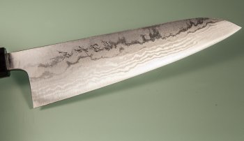 Tanaka Shigeki Aogami 2 Damascus Wa-Gyuto 185mm