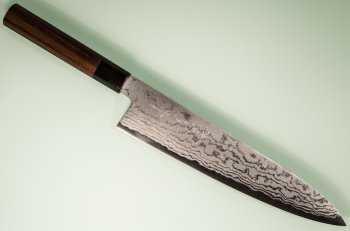 Tanaka Shigeki Aogami 2 Damascus Wa-Gyuto 245mm