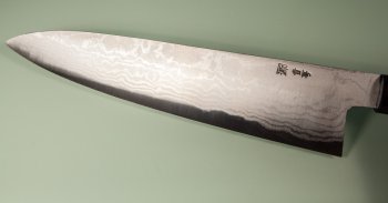 Tanaka Shigeki Aogami 2 Damascus Wa-Gyuto 245mm