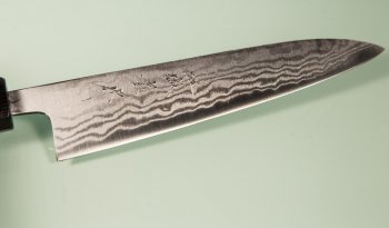 Tanaka Shigeki Aogami 2 Damascus Wa-Petty 150mm Deluxe