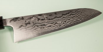 Tanaka Shigeki Aogami 2 Damascus Wa-Gyuto 185mm Deluxe