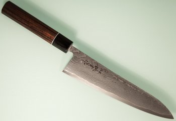 Tanaka Shigeki R2 Damascus Wa-Gyuto 210mm Deluxe