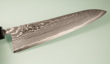 Tanaka Shigeki R2 Damascus Wa-Gyuto 210mm Deluxe