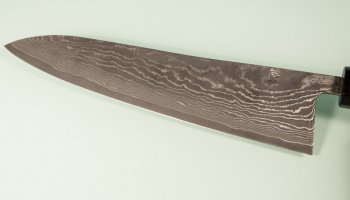 Tanaka Shigeki R2 Damascus Wa-Gyuto 210mm Deluxe