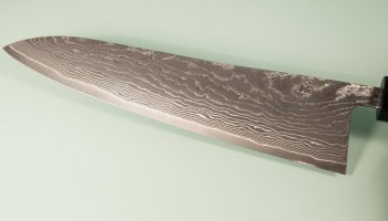 Tanaka Shigeki R2 Damascus Wa-Gyuto 210mm Deluxe