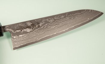 Tanaka Shigeki R2 Damascus Wa-Gyuto 180mm Deluxe