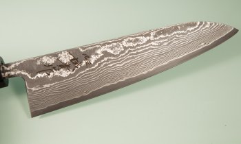 Tanaka Shigeki R2 Damascus Wa-Gyuto 180mm Deluxe