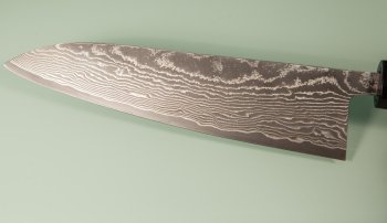 Tanaka Shigeki R2 Damascus Wa-Gyuto 180mm Deluxe