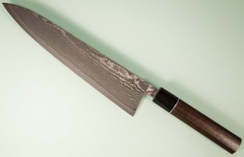 Tanaka Shigeki R2 Damascus Wa-Gyuto 240mm Deluxe