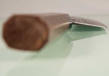 Tanaka Shigeki R2 Damascus Wa-Gyuto 210mm Walnuss