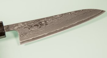 Tanaka Shigeki R2 Damascus Wa-Petty 135mm Ebony