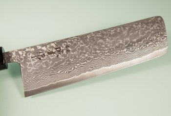 Tanaka Shigeki R2 Damascus Wa-Nakiri 165mm Deluxe