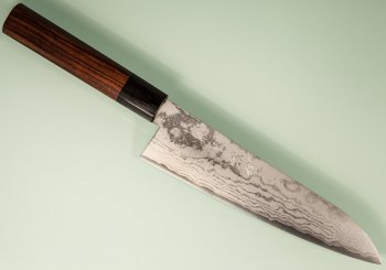 Tanaka Shigeki VG-10 Damascus Wa-Gyuto 190mm