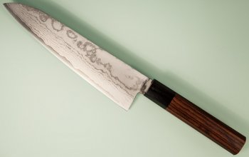 Tanaka Shigeki VG-10 Damascus Wa-Gyuto 190mm