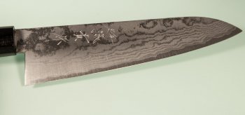 Tanaka Shigeki VG-10 Damascus Wa-Gyuto 190mm