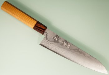 Tanaka Shigeki VG-10 Damascus Wa-Gyuto 190mm Keyaki