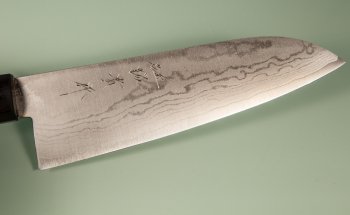 Tanaka Shigeki VG-10 Damascus Wa-Santoku 165mm