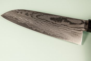 Tanaka Shigeki VG-10 Damascus Wa-Santoku 165mm