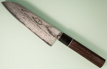 Tanaka Shigeki VG-10 Damascus Wa-Santoku 165mm Deluxe