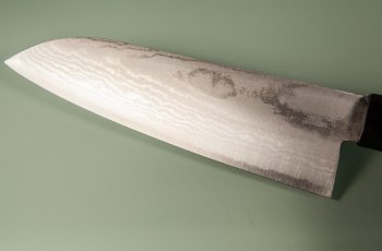 Tanaka Shigeki VG-10 Damascus Wa-Santoku 165mm Deluxe