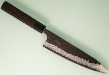 Yamamoto AS Tsuchi Kuro Damascus Wa-Gyuto 185mm