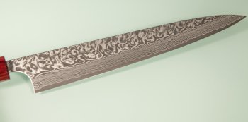 Yoshimi Kato SG2 Damascus Wa-Sujihiki 270mm