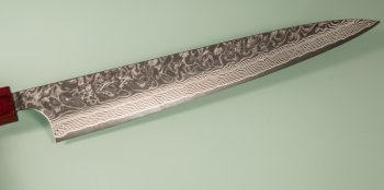 Yoshimi Kato SG2 Damascus Wa-Sujihiki 270mm