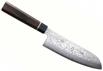 Senzo Black Damascus Wa-Santoku 167mm