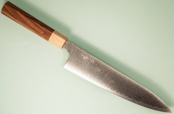 Kei Kobayashi Damascus SG2 Wa-Gyuto 210mm Morado