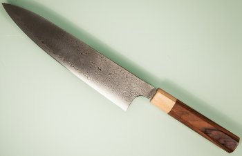 Kei Kobayashi Damascus SG2 Wa-Gyuto 210mm Morado