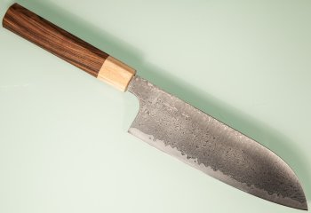 Kei Kobayashi Damascus SG2 Wa-Santoku 170mm Morado