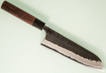 Masashi Kobo AO1 Tsuchime Kurouchi Orca Wa-Santoku 190mm