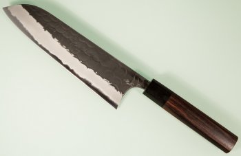 Masashi Kobo AO1 Tsuchime Kurouchi Orca Wa-Santoku 190mm