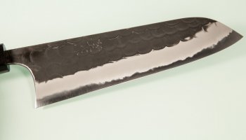 Masashi Kobo AO1 Tsuchime Kurouchi Orca Wa-Santoku 190mm