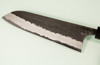 Masashi Kobo AO1 Tsuchime Kurouchi Orca Wa-Santoku 190mm