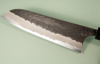 Masashi Kobo AO1 Tsuchime Kurouchi Orca Wa-Santoku 190mm