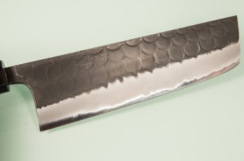 Masashi Kobo AO1 Tsuchime Kurouchi Wa-Nakiri 170mm